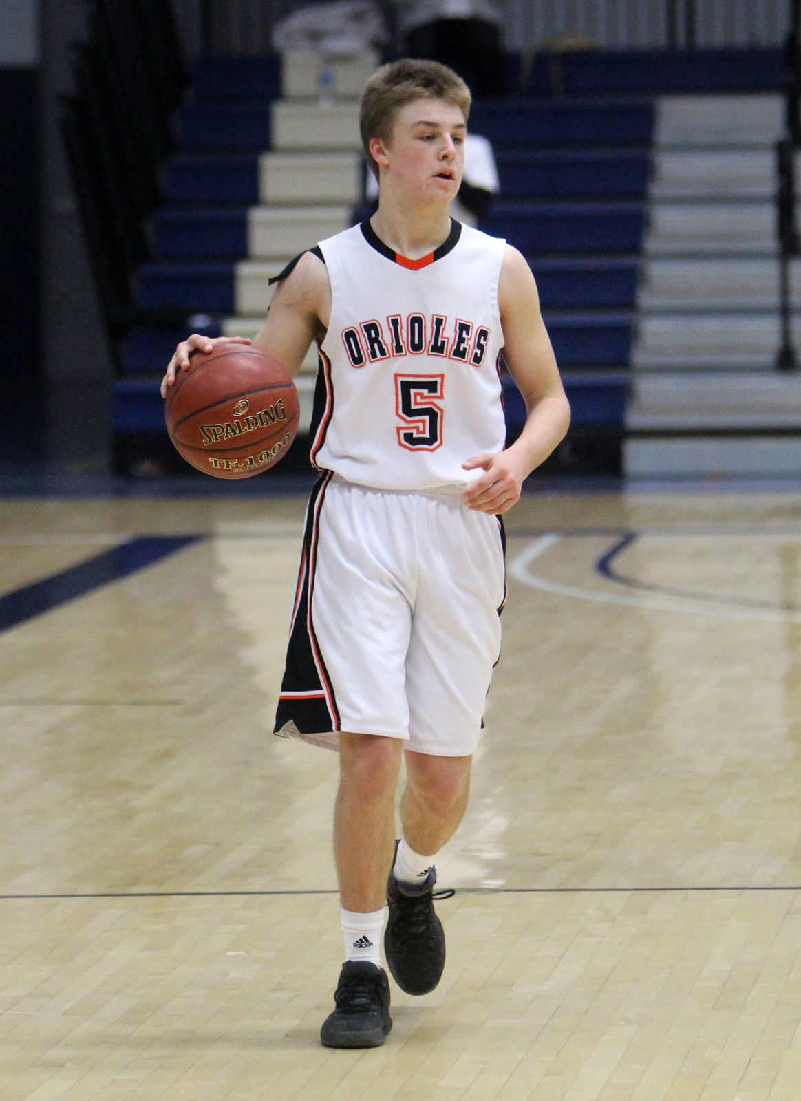 Bloomer boys basketball vs Stanley-Boyd at UW-Stout 12-1-18